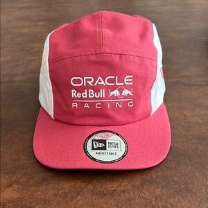 Red Bull Racing Pink and White Cap